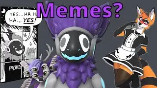 A Protogen Looks at THE Strangest Furry Memes 58