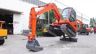 Экскаватор Rippa Ndi90 предпродажные испытания на заводе – все под контролем