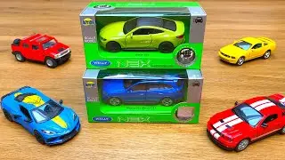 New Cars! Unboxing Welly Nex DieCast Model BMW M4 and Mercedes-Benz GLC 1/43 scale