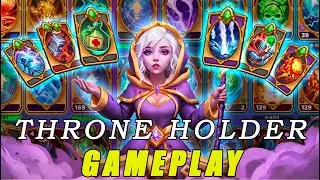 Throne Holder: Card RPG Magic. Защитник Трона. Gameplay. Геймплей.
