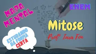 Mitose - Aprenda tudo sobre esta divisão celular: O que é? Para que serve? Suas fases - mapa mental
