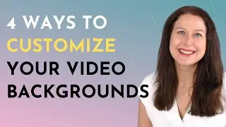 4 ways to customize your video live streaming background