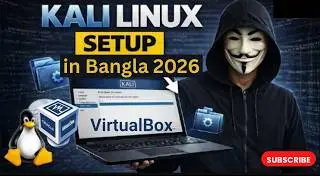 How to setup kali linux in virtual box on windows 11 with Bangla.  Install kali linux in windows .