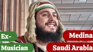 Mexican Muslim in Medina, Saudi Arabia