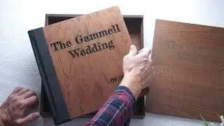 The Gammell Wedding / Wedding Wooden Photobool / Photoalbum