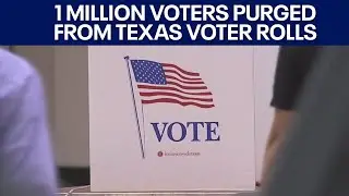 Election: Texas purges voter rolls of over 1 million voters | FOX 7 Austin