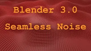 Blender Geometry Nodes Tutorial: Seamless Noise Loop