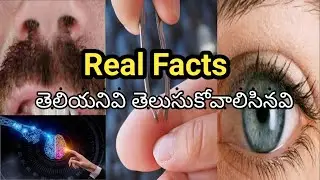 Best and new real facts in telugu || ever seen facts in telugu