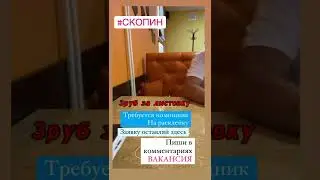 Требуется помощник #скопин #сделка #работа #новомичуринск#рязанскаяобласть