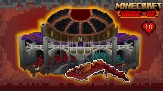 Tenhle nether hub jsem stavěl přes 80 HODIN ! | hardcore #10