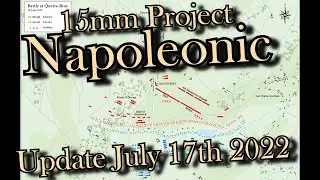 🔴 15mm Napoleonics Project Update 17 July 2022 ☺ Nassau, Highlander, and Rules