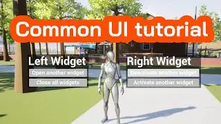 Common UI tutorial - easy gamepad UI in Unreal Engine 5