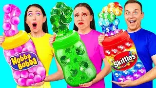 Mrożona Galaretka Miodowa Wyzwanie | Śmieszne Momenty BaRaDa Challenge