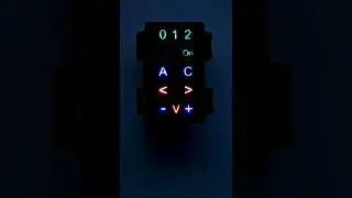 LED Status Display built in to this 3D printed enclosure! 