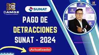 🚨 Pago de Detracciones SUNAT 2024 [Actualizo] | Nueva Forma de Pago | Video Tutorial