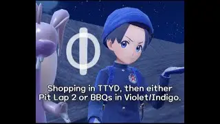 This was supposed to be TTYD inventory restocking and then BBQs in Violet/Indigo.