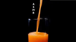 Pouring Orange Juice (ASMR)
