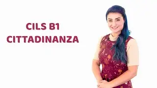 CILS B1 Cittadinanza, esempio di prova