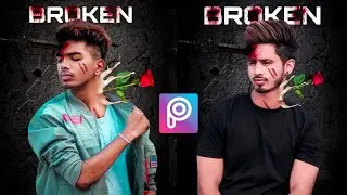 Broken Heart Tutorial | PicsArt Tutorial 2020 Broken  | Trending Editing Tricks | RTWORLD