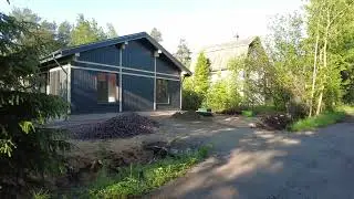 LOTOS Wooden old houses in the village walking tour countryside Russia JUNE 18, 2023