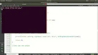 20  Setting Rightmost Unset Bit: using c