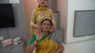 પ્રાચી એ લગન ગીત ગાતા શીખ્યા ભાભી પાસે થી