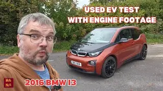 Testing the BMW i3 Range Extender - with engine footage! A very HubNut electric car test