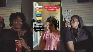 EA by Young Nudy x 21 Savage, but I made the beat with my voice (Acapella / Beatbox Full Cover)