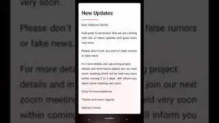Addrun Good news 🥳🥳