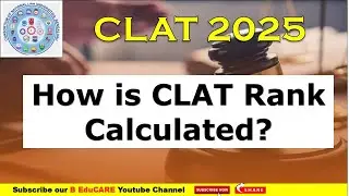 How is CLAT Rank Calculated? Tie-Breaking & Ranking Criteria! #clat2025 #clat