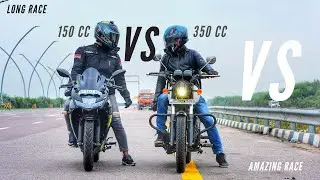 Suzuki Gixxer 155 SF Vs Royal Enfield Thunderbird 350X Long Race | Ksc Vlogs