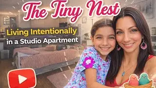 Living Small as a Family of 2 ✨ Tiny Studio Apartment Life