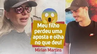 Meu filho perdeu uma aposta e olha no que deu 😱