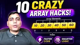 10 Crazy Array Manipulation in java | Array Operations in Data Structure