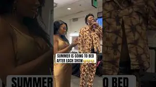 Lucky Daye & Summer BackStage #summerwalker #luckydaye