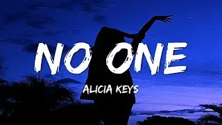 Alicia Keys - No One (Lyrics)