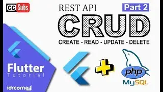 Flutter CRUD - PhpMyAdmin Part 2 (ADD DATA) - English Subtitle