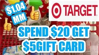 5/2-5/8/21 TARGET COUPONING THIS WEEK | SPEND $20 GET $5 GIFT CARD |$1.04 MM | $7 IBOTTA CASH.