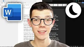 How To Turn On / Off Dark Mode In Word - Full Guide