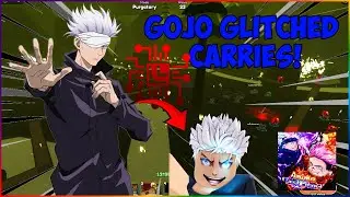 GOJO WITH GLITCHED IS INSANE DOING 50M DMG HYBRID WITH 2 MANUAL ABILITIES IN ANIME LAST STAND!