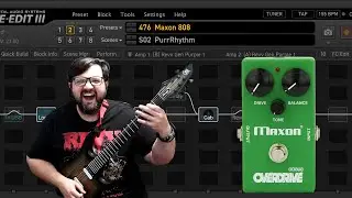 You Won't Believe the Tone of the Axe Fx III Maxon 808 Overdrive