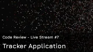 Code Review - Tracker App