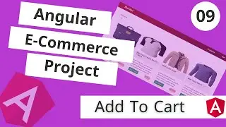 E-Commerce Angular Project أضافة المنتج الى السلة  :Add To Cart In Angular [Arabic]