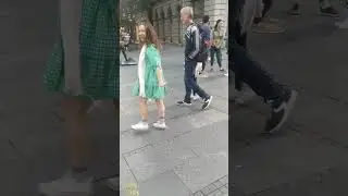 When you are dancing in a public place without underwear 😇