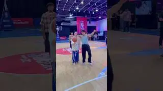Professor x MK Go Crazy w/ Dribble Sequence to Dunk in Abu Dhabi at NBA District