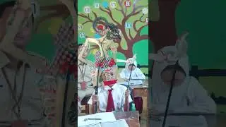Dalang cilik di Sdn 03 Jatipurwo