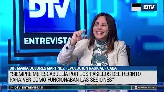Dolores Martinez en DTV Entrevistas con Horacio Embón - Programa 11