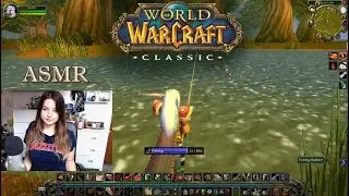 [ASMR] Fishing in Elwynn Forest in Classic WoW (With Ambient Sounds and Whispers)