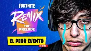 MI REACCION AL PEOR EVENTO FINAL DE FORTNITE... | FORTNITE REMIX