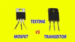 MOSFET vs Transistor Testing Difference